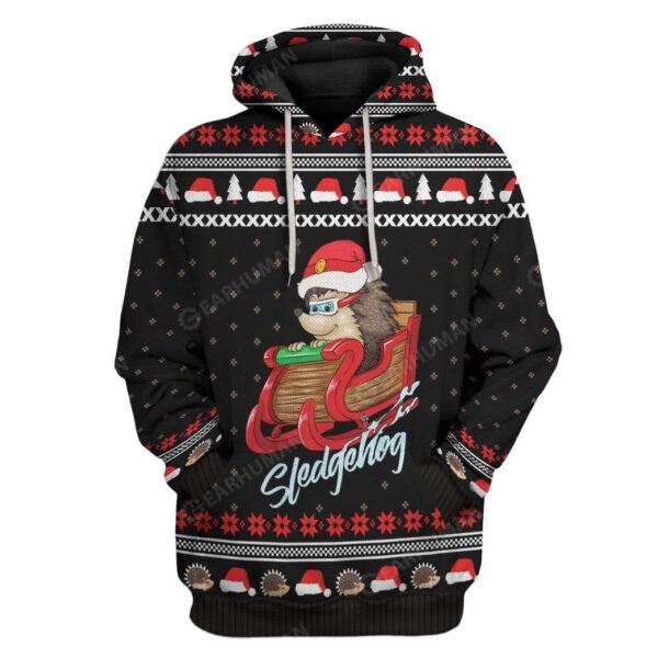 Ugly Sledgehog Custom T-Shirts Hoodies Apparel AN-AT0512195 3D Custom Fleece Hoodies Hoodie S 