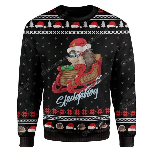 Ugly Sledgehog Custom T-Shirts Hoodies Apparel AN-AT0512195 3D Custom Fleece Hoodies Long Sleeve S 