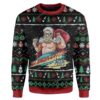 Ugly Sleighwatch Custom Sweater Apparel HD-AT11111908 Ugly Christmas Sweater Long Sleeve S 