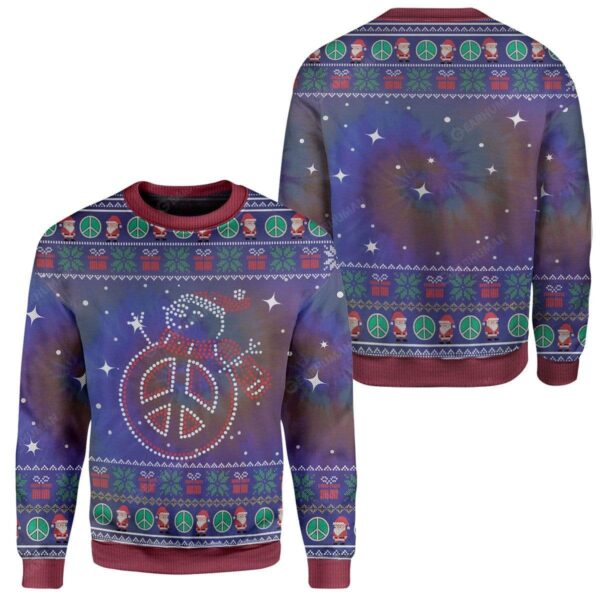 Ugly Snowman Custom T-shirt - Hoodies Apparel HD-TA20111915 3D Custom Fleece Hoodies 