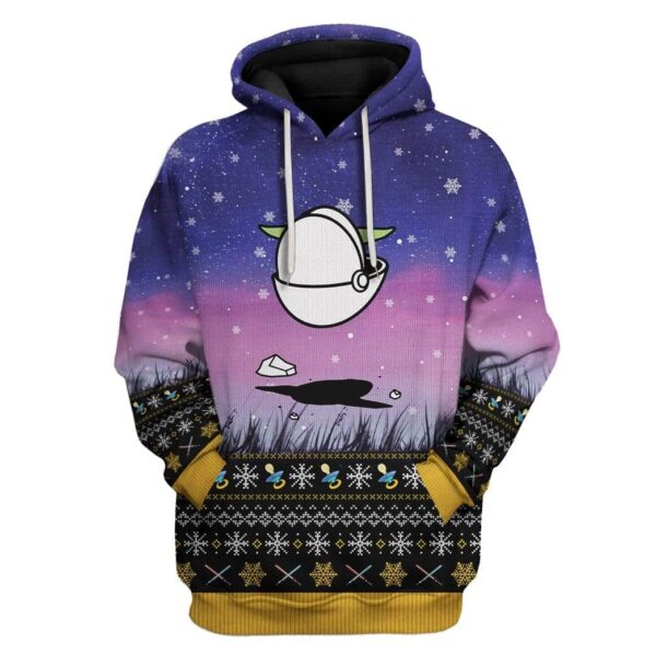 Ugly Star Wars Custom T-shirt - Hoodies Apparel HD-TA20111906 3D Custom Fleece Hoodies Hoodie S 