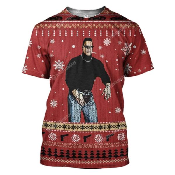 Ugly The Man Custom T-shirt - Hoodies Apparel HD-TA14111907 3D Custom Fleece Hoodies T-Shirt S 