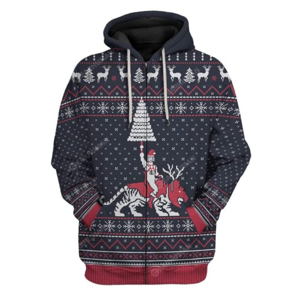 Ugly The Man Custom T-shirt - Hoodies Apparel HD-TT18111909 3D Custom Fleece Hoodies Zip Hoodie S 