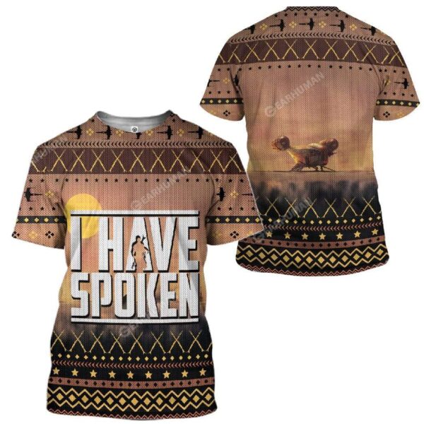 Ugly The Mandalorian Custom T-shirt - Hoodies Apparel HD-DT14111906 3D Custom Fleece Hoodies 