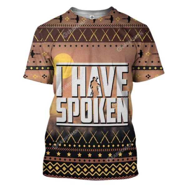 Ugly The Mandalorian Custom T-shirt - Hoodies Apparel HD-DT14111906 3D Custom Fleece Hoodies T-Shirt S 