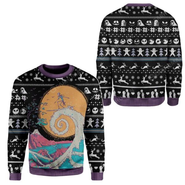 Ugly The Nightmare Before Christmas Custom Sweater Apparel HD-TT16111912 Ugly Christmas Sweater 