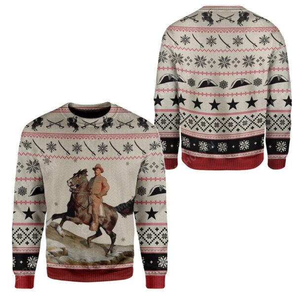 Ugly Theodore Roosevelt Custom T-shirt - Hoodies Apparel HD-AT13111920 3D Custom Fleece Hoodies 