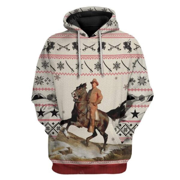 Ugly Theodore Roosevelt Custom T-shirt - Hoodies Apparel HD-AT13111920 3D Custom Fleece Hoodies Hoodie S 
