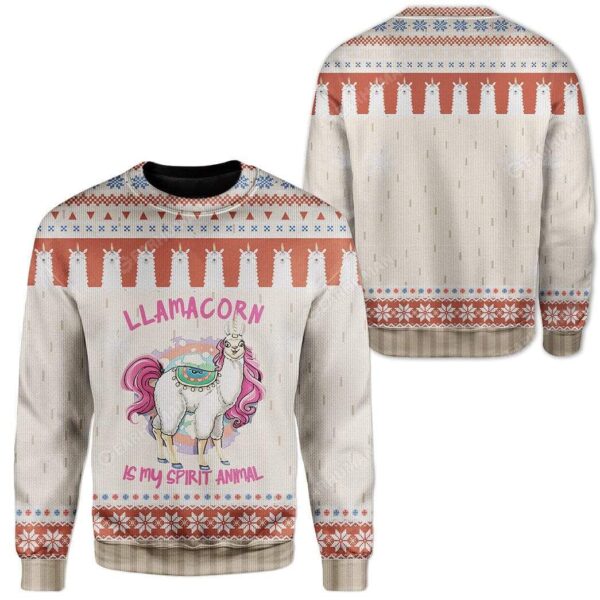 Ugly Unicorn Custom Sweater Apparel HD-DT19111913 Ugly Christmas Sweater 