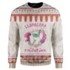 Ugly Unicorn Custom Sweater Apparel HD-DT19111913 Ugly Christmas Sweater Long Sleeve S 