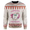 Ugly Unicorn Custom Sweater Apparel HD-DT19111913 Ugly Christmas Sweater Long Sleeve S 