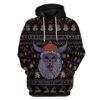 Ugly Viking Christmas Hoodie T-Shirts Apparel VK-AT0212196 3D Custom Fleece Hoodies Hoodie S 