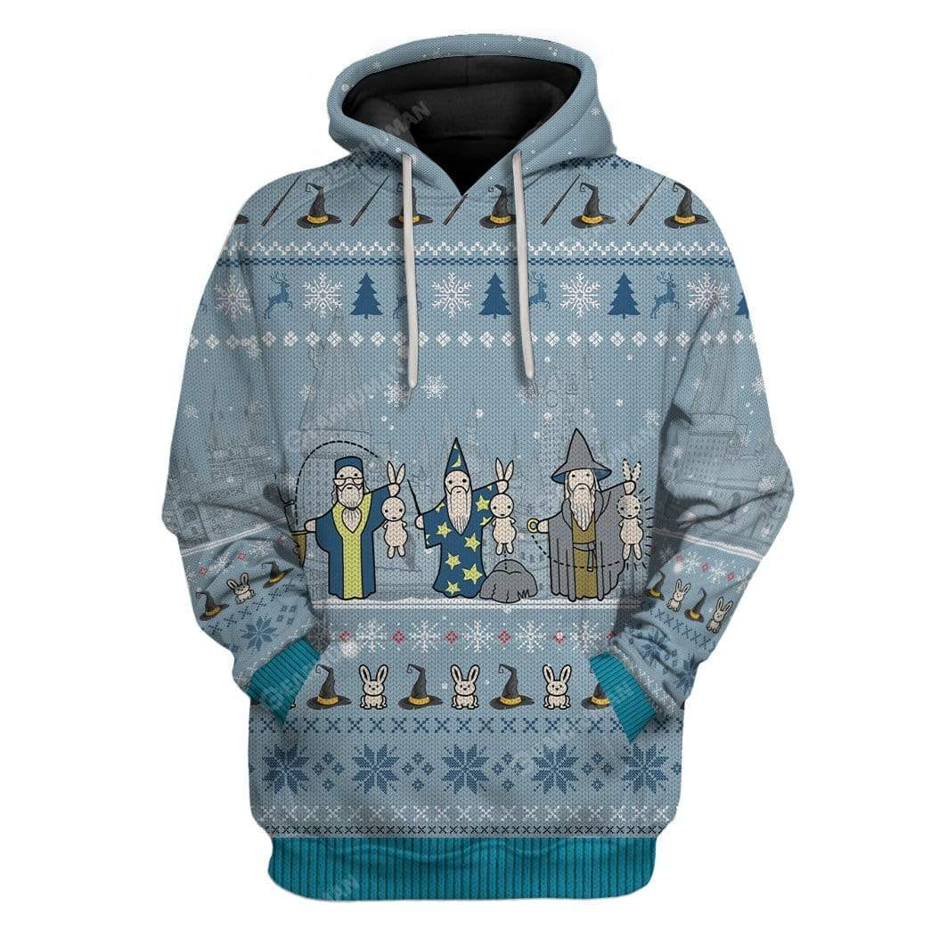 Ugly Wizards Custom T-shirt - Hoodies Apparel HD-TA21111904 3D Custom Fleece Hoodies Hoodie S