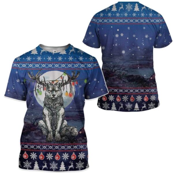 Ugly Wolf Custom T-shirt - Hoodies Apparel HD-TA15111918 3D Custom Fleece Hoodies