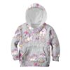 Unicorn Clipart Custom Hoodies T-shirt Apparel HD-UNI110114K kid 3D apparel Kid Hoodie S/6-8 