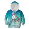 Unicorn With Middle Finger Custom Hoodies T-shirt Apparel HD-UNI110136K kid 3D apparel Kid Hoodie S/6-8 