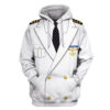 Uniform Of Captain Custom T-shirt - Hoodies Apparel HD-JOB110102 3D Custom Fleece Hoodies Hoodie S 