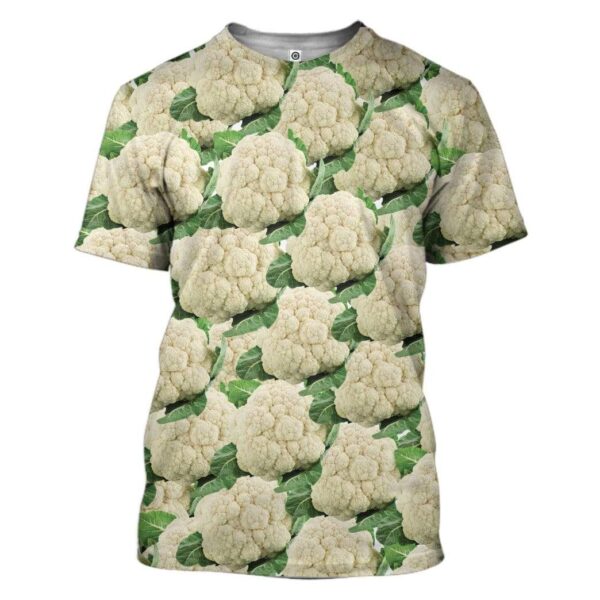 Upvote Cauliflower Custom T-Shirts Hoodies Apparel HD-TA2001201 3D Custom Fleece Hoodies T-Shirt S 