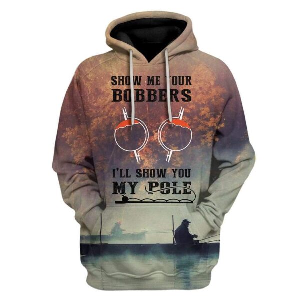 Valentine Is Day Show Me Your Bobbers I Will Show My Pole FI-QM2012193 3D Custom Fleece Hoodies Hoodie S 