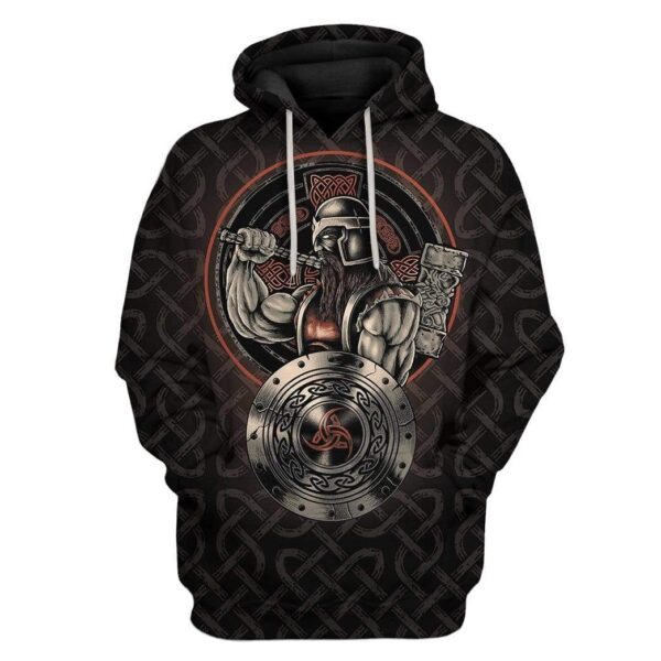 Viking T-Shirts Hoodies Apparel HD-QM0201206 3D Custom Fleece Hoodies Hoodie S 