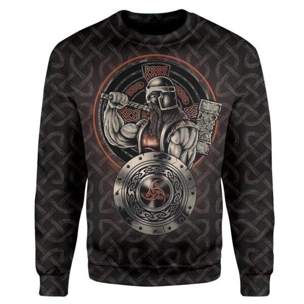 Viking T-Shirts Hoodies Apparel HD-QM0201206 3D Custom Fleece Hoodies Long Sleeve S 