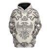 Viking T-Shirts Hoodies Apparel VK-QM0312193 3D Custom Fleece Hoodies Hoodie S 