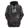 Vikings Armor Custom T-Shirts Hoodies Apparel HD-AT1101201 3D Custom Fleece Hoodies Hoodie S