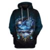Wolf Night Custom T-Shirts Hoodies Apparel AN-DT0612192 3D Custom Fleece Hoodies Hoodie S